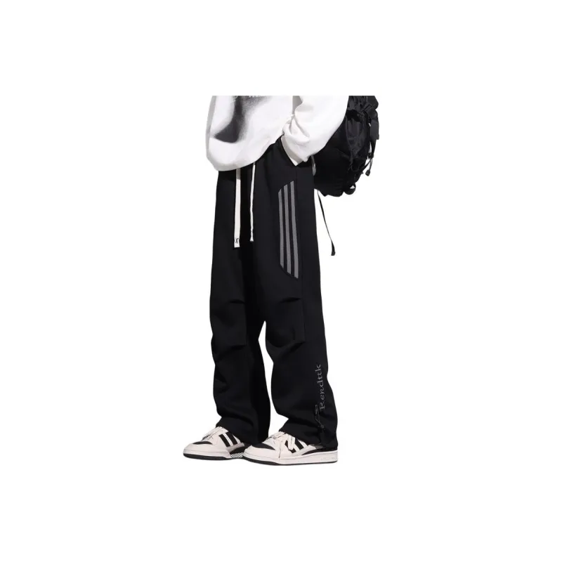 FOMOCE Casual Pants Unisex Light Gray-2
