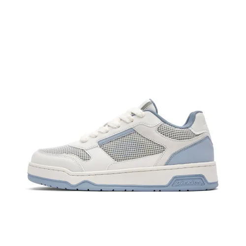 Dickies Lightweight And Breathable Low Top Skateboard Shoes Men's White Blue