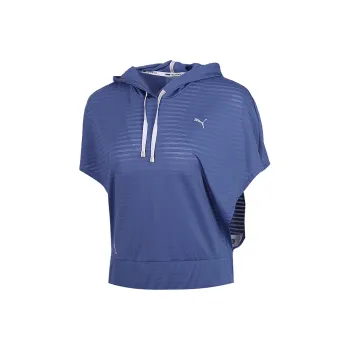 PUMA Neo Future Crop Tops Women's Blue