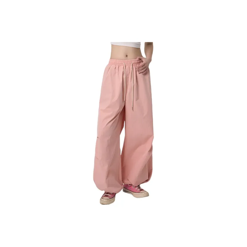 RAMPAGE Casual Pants Unisex Pink-20