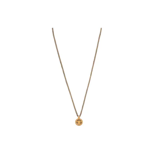 VERSACE Medusa Pendant Polished Effect Necklace