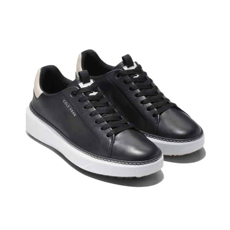 COLE HAAN Low Top Skateboard Shoes Women's Black-1