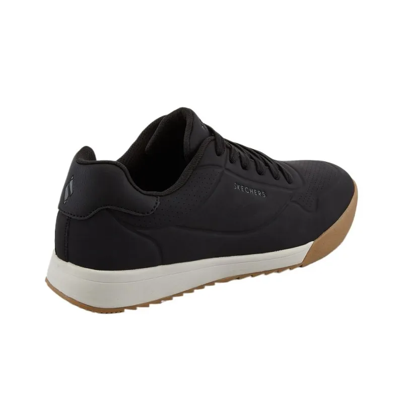 Skechers ZINGER Low Top Casual Shoes Men's Black-3