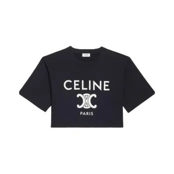 CELINE SS22 Crop Top Women's Black