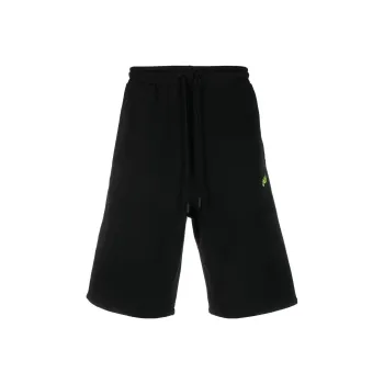 OFF WHITE Casual Shorts Men Black