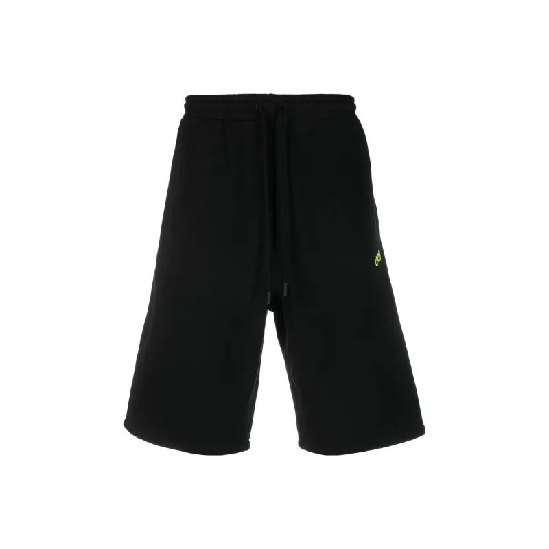 OFF WHITE Casual Shorts Men Black-0
