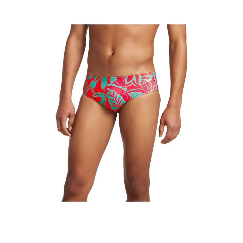 Speedo Men's Printed One Brief Cobalt Blue Swimming Shorts Men's-48
