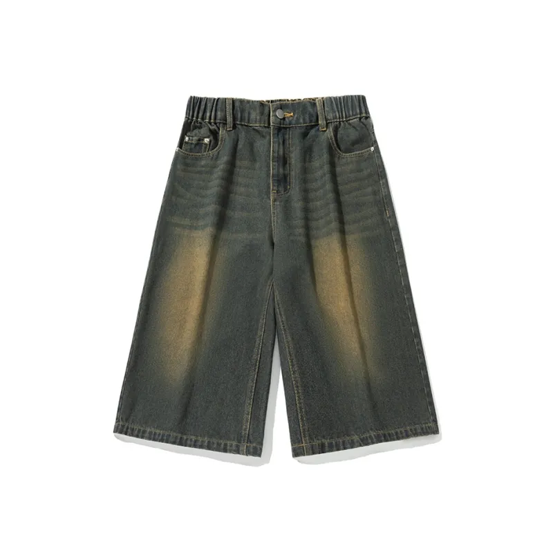 HOZZS Denim Shorts Unisex-3