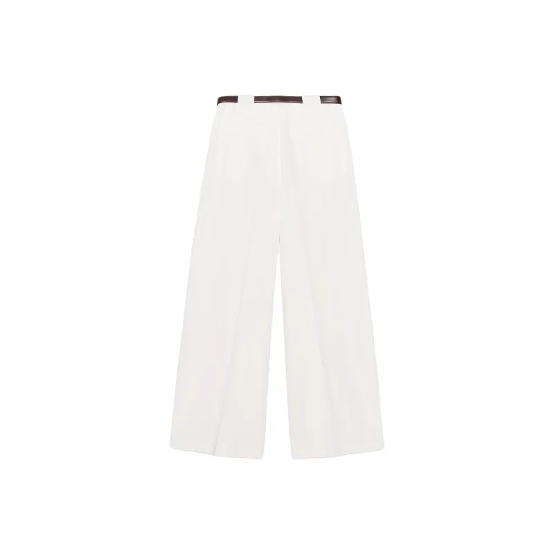 ZARA Casual Pants Women's White-1