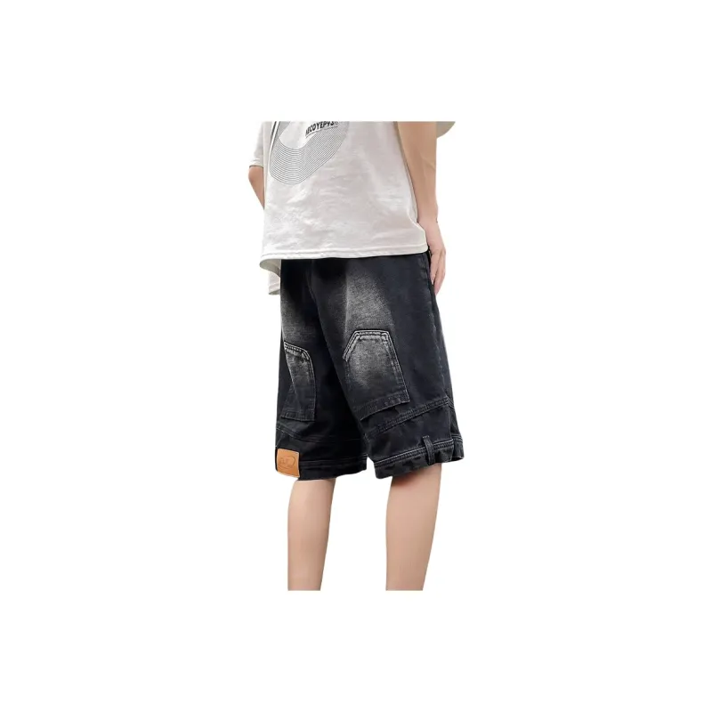 DJ.SPIRIT Denim Shorts Unisex-0