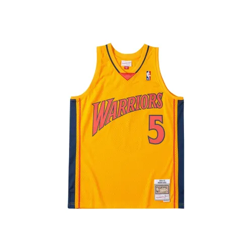 Mitchell & Ness Basketball Jerseys Men's Yellow