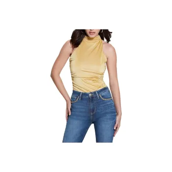GUESS SS24 Tank Tops Women's Yellow