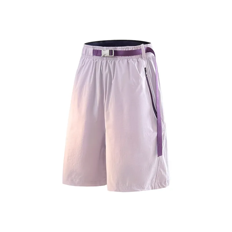 MKZA Cargo Shorts Unisex Pink Purple-0