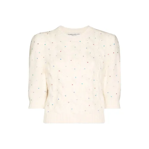 Alessandra Rich Sweater Women's Ecru