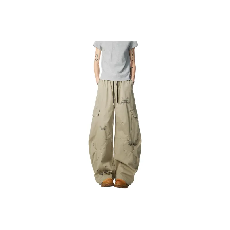 Qnxeey Casual Pants Unisex-12