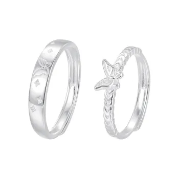 ALI THE FOX S925 Silver Rings Unisex