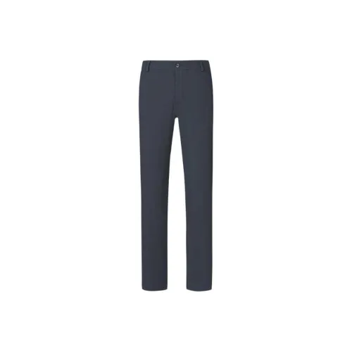 DIKENI Casual Pants Men's Dark Royal Blue