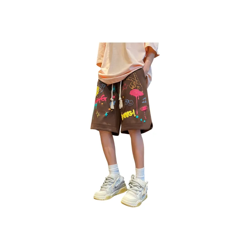 WELTER EXPERIMENT Fashion Casual Shorts Unisex-11