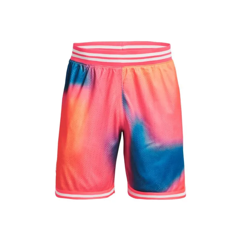 Under Armour Basketball Shorts Men's Pink-0