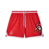 Rooster White Red
