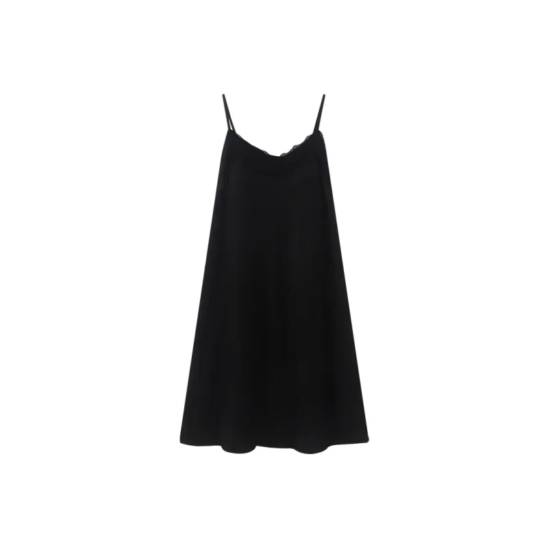 Top Melon Nightgown Women's Black-0