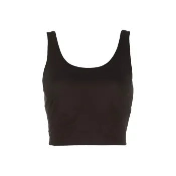 Polo Ralph Lauren Scoop neck Cropped Tank Top