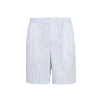 PRADA Striped Knee Length Deck Shorts