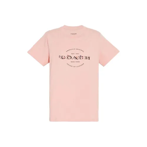 COACH Crop Tops Women's Pink