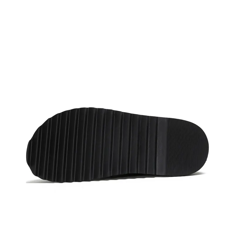 ADCDAVINCI Sun Collection Abrasion Resistant Slip Resistant Closed Toe Slippers Unisex Black-5