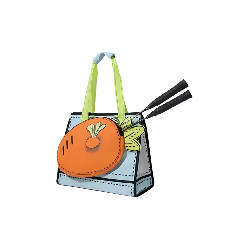 FREEHIKE Polyester Shoulder Bag Unisex Blue Orange Carrot-0