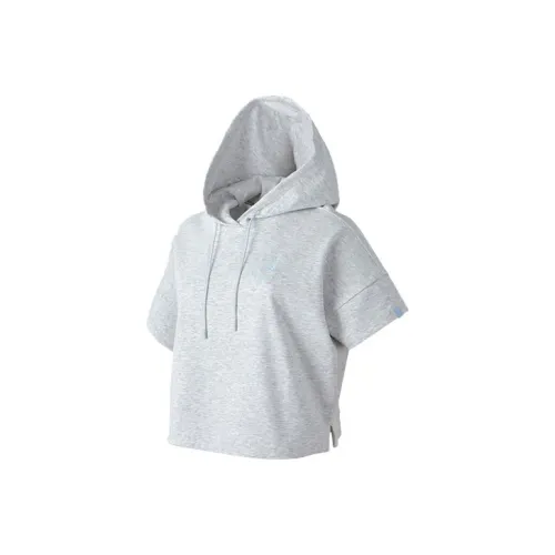 New Balance Crop Tops Women's Gray