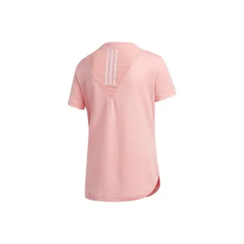 Adidas Set in Sleeve T Shirt Women's Pink
