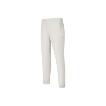 QIAODAN Mountain God Series Casual Pants Men Smoke White