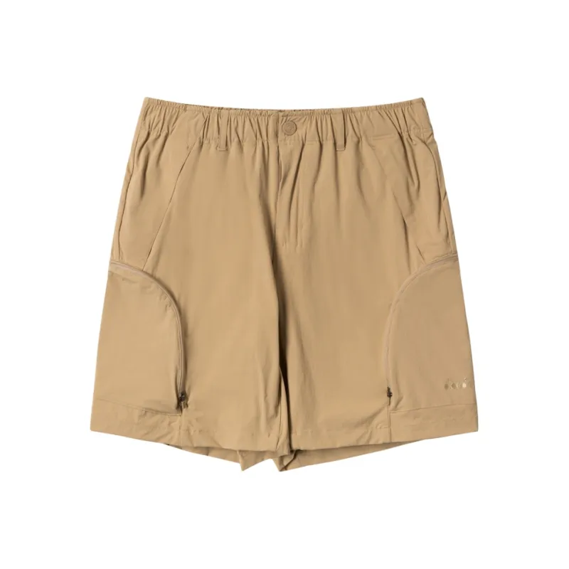 Diadora Fitted Shorts Men's Khaki-0