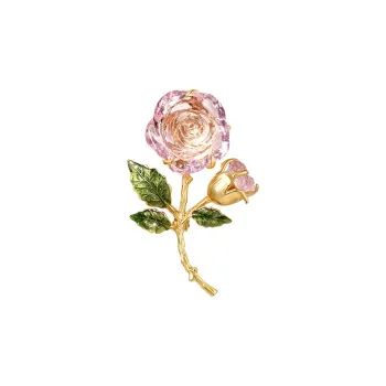 She's Floral Handcrafted Oil Drip Brooch Premium Shirt Business Suit With Chest Flower Women's