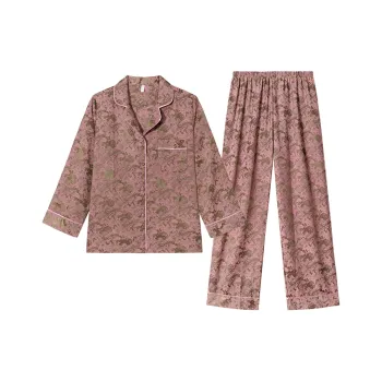 Shanghai Story Pajama Set Women's Pink Purple