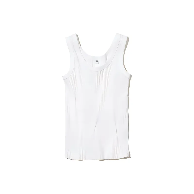 UNIQLO Tank Tops Women's White-0