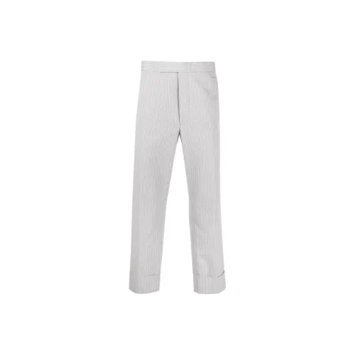 THOM BROWNE Low Rise Stripe Pattern Tailored Trousers