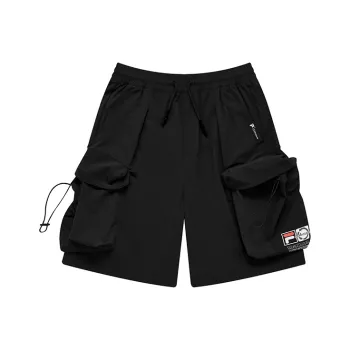 FILA FUSION FILAx D ANTIDOTE Sports Shorts Men Pitch Black