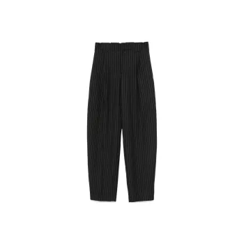 Mugler Pleated Wide leg Trousers