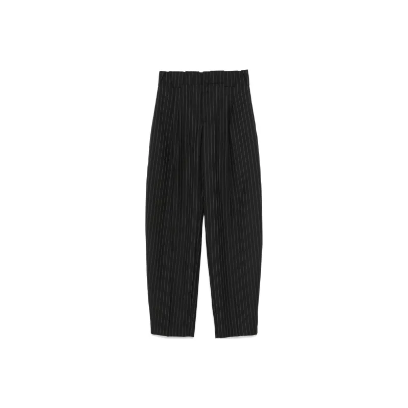 Mugler Pleated Wide leg Trousers-0
