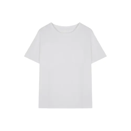 Mo Han Yi Mei Regular T Shirt Women's Raw White