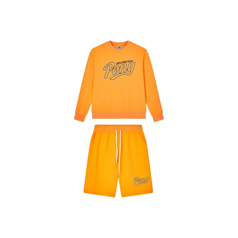 Pony Sweatshirt Sets Unisex-2