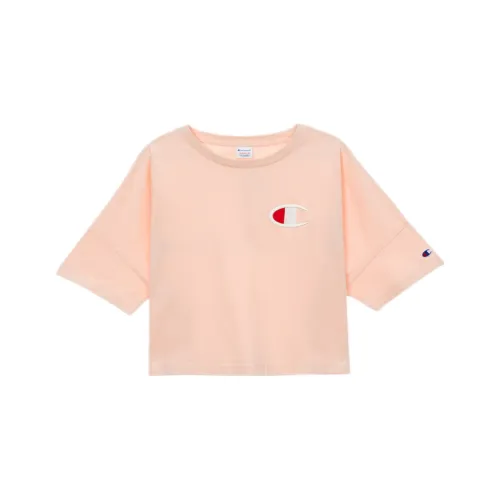 Champion T Shirt Japan Version Women's Light Pink