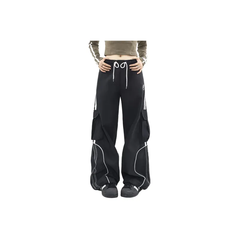 Pirkadat Casual Pants Unisex Black-0