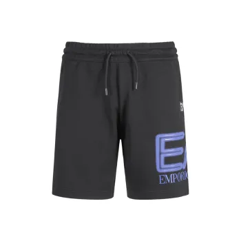 EMPORIO ARMANI EA7 SS24 Casual Shorts Men's Black