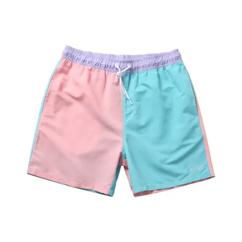 GAILANG Beach Shorts Men's Pink Blue