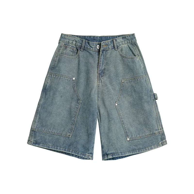 AMBER LIGHT Denim Shorts Unisex-7