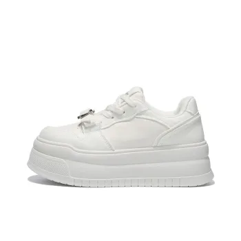 Little Red Man Slip Resistant And Breathable Low Top Skateboard Shoes Women's