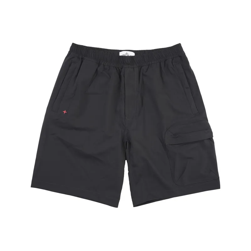 STONE ISLAND Casual Shorts Men's Black-0